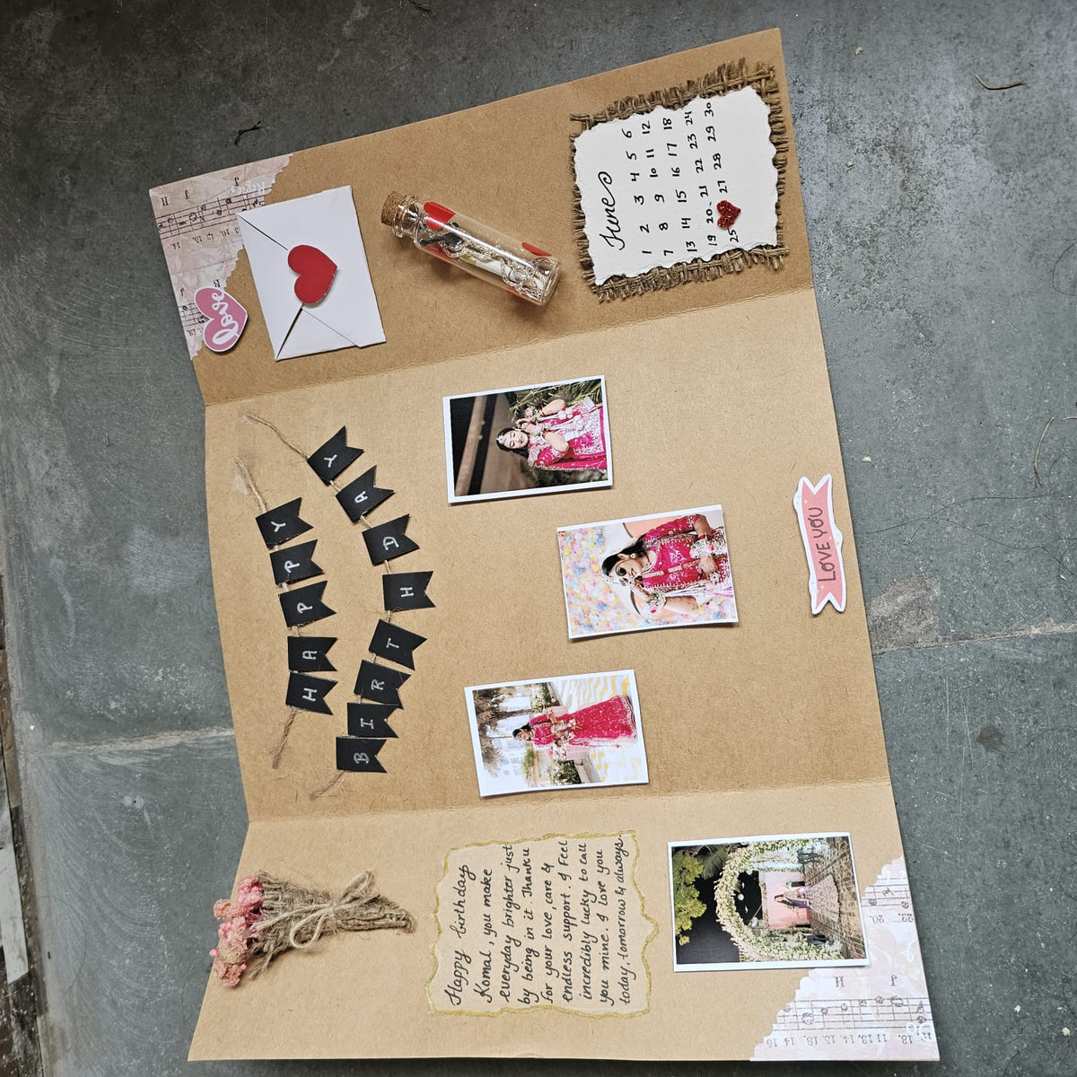 Personalised Birthday Memory Board – A Gift Full of Love & Memories