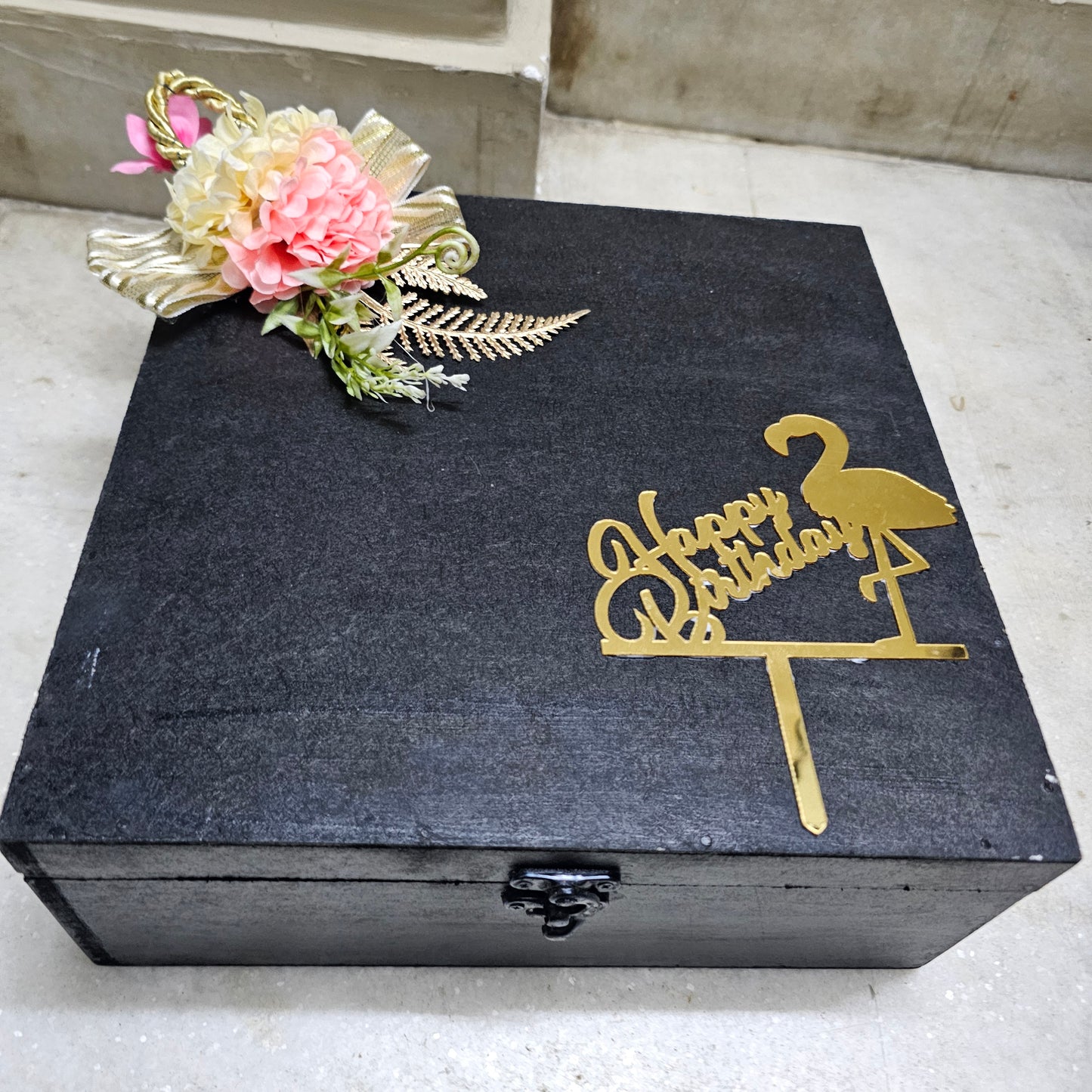 Shirt & Customized Name Wallet Combo for Him – Premium Gift Trunk Box