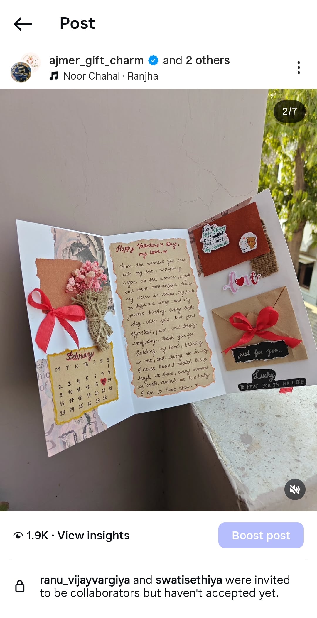 Handmade Aesthetic Birthday Cards | Personalized Love & Memory Cards