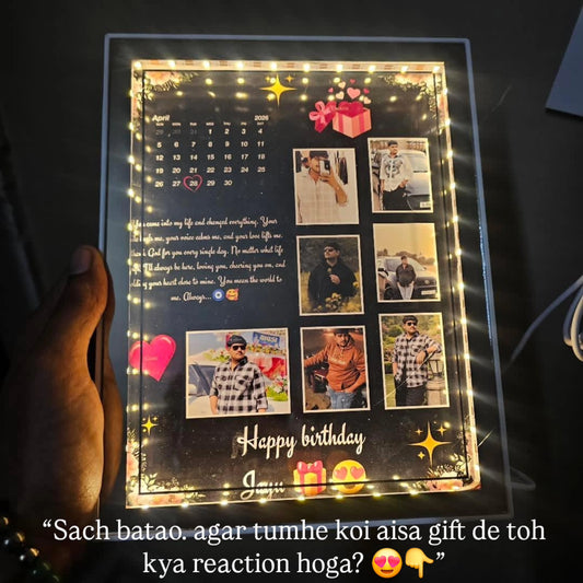 Personalised LED Magic mirror Photo Frame