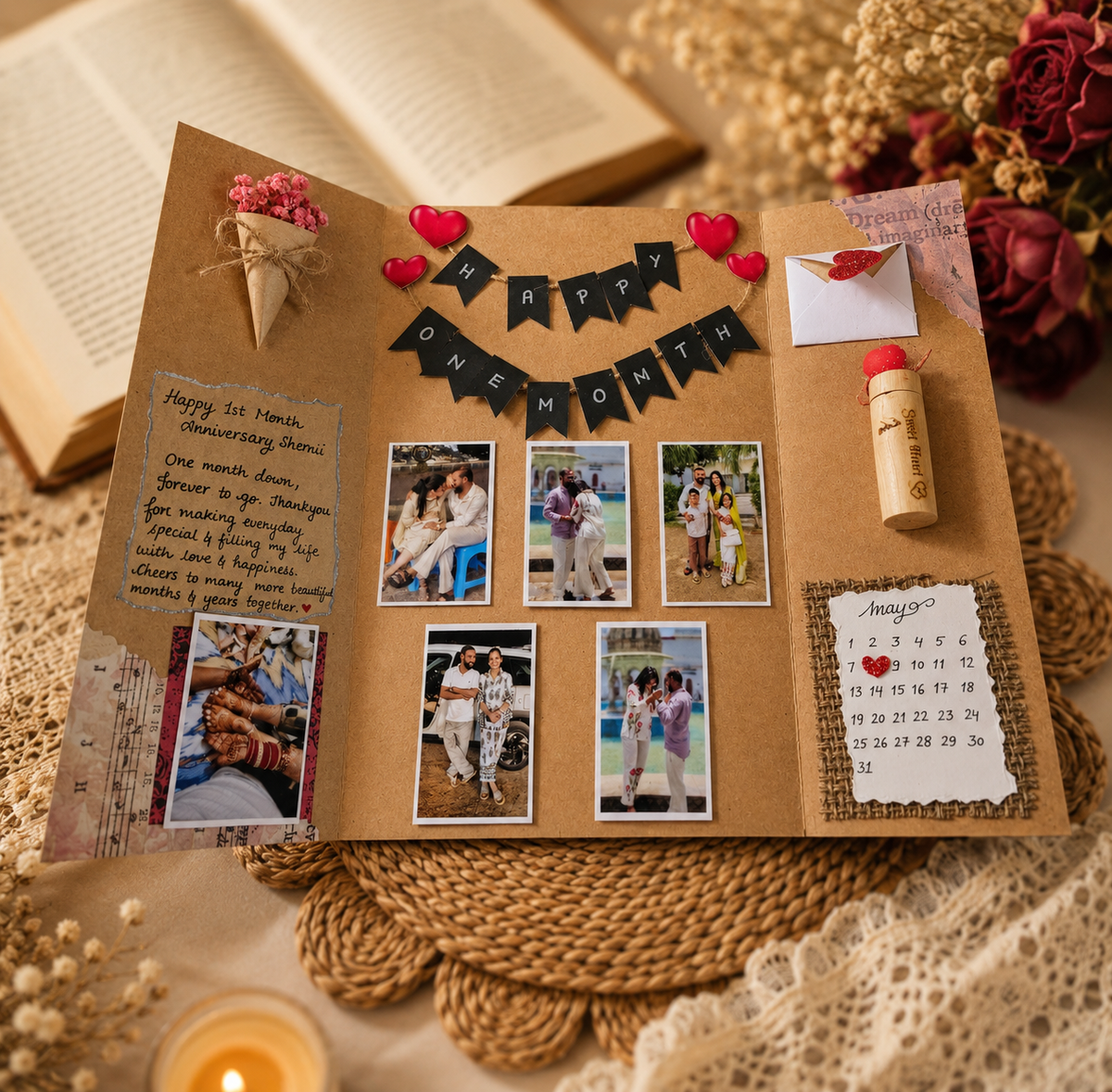 Personalised Birthday Memory Board – A Gift Full of Love & Memories