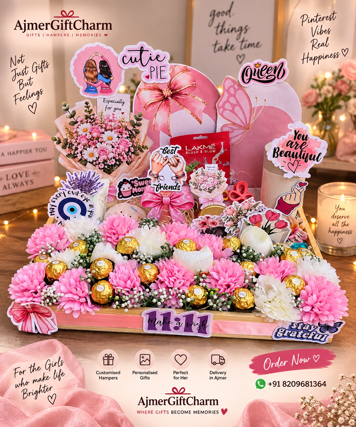 Beautiful Gift Hamper – A Bundle of Love & Happiness 