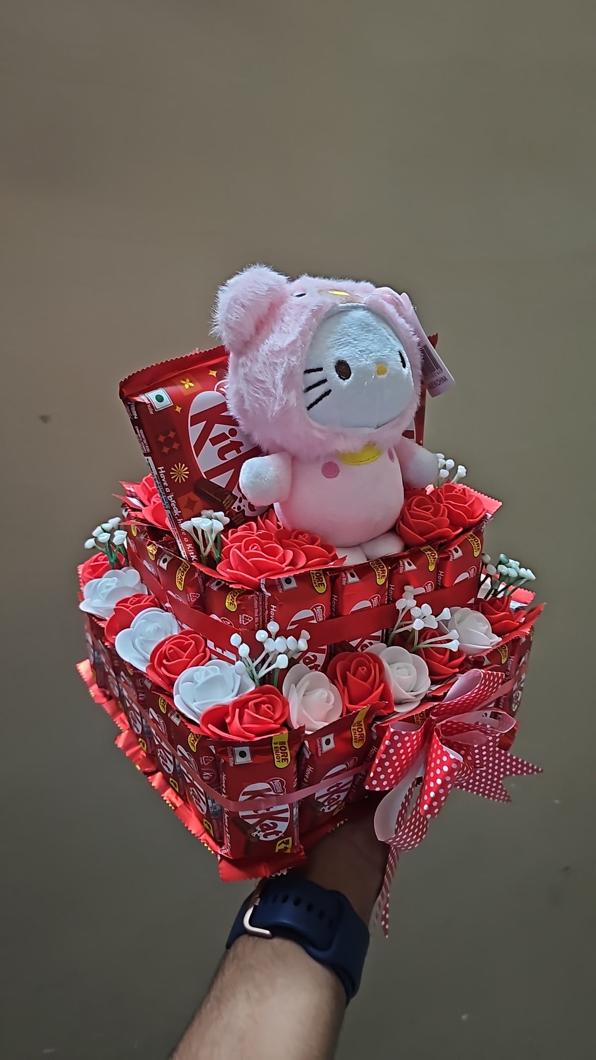 Cute Chocolate & Plush Gift Hamper | Birthday Gift Box