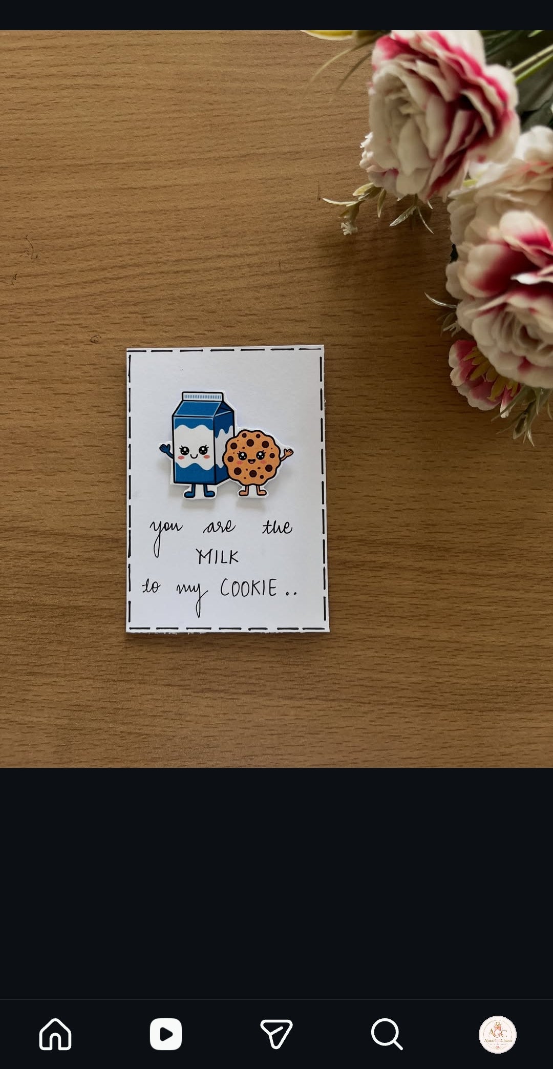 Mini Handmade Cards – Tiny Messages, Big Smiles! 💖 Minimum 6 pcs cards