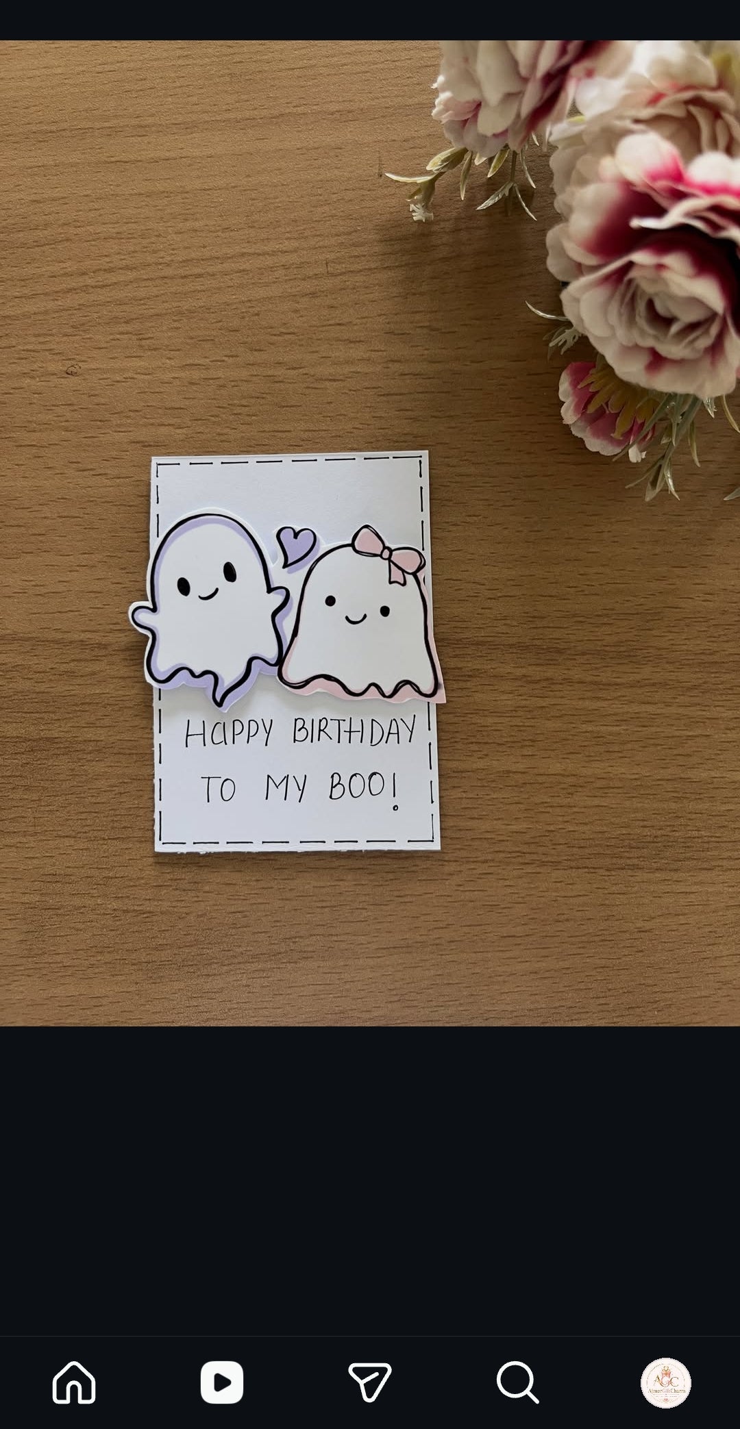 Mini Handmade Cards – Tiny Messages, Big Smiles! 💖 Minimum 6 pcs cards