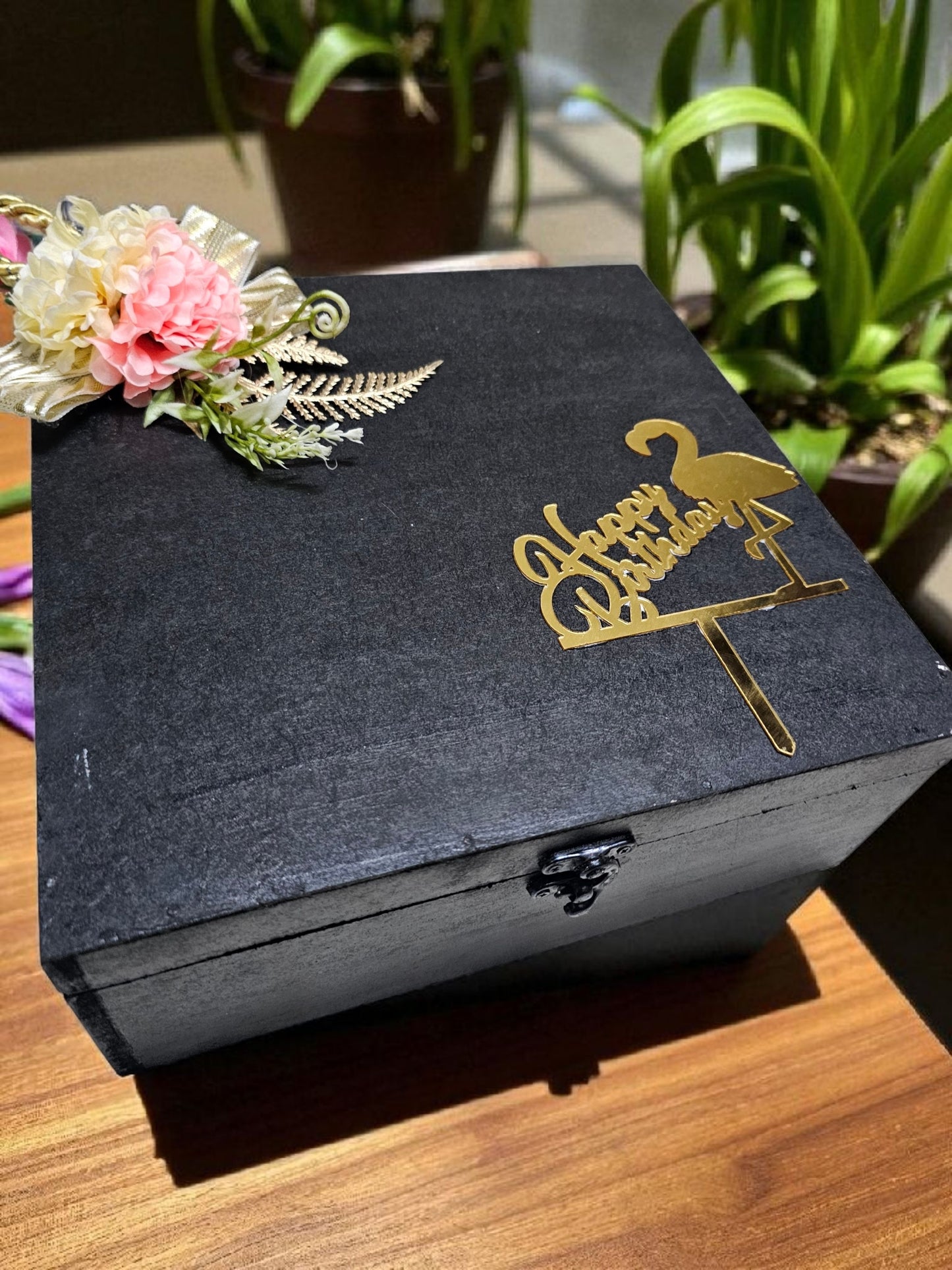 Shirt & Customized Name Wallet Combo for Him – Premium Gift Trunk Box