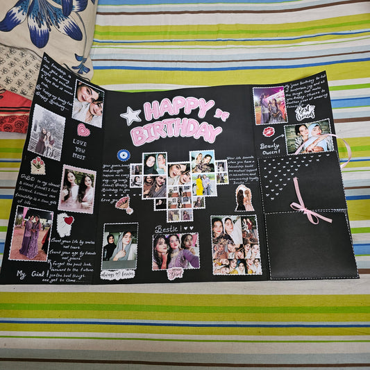 Personalised Birthday Photo Card – Handmade Memories & Love