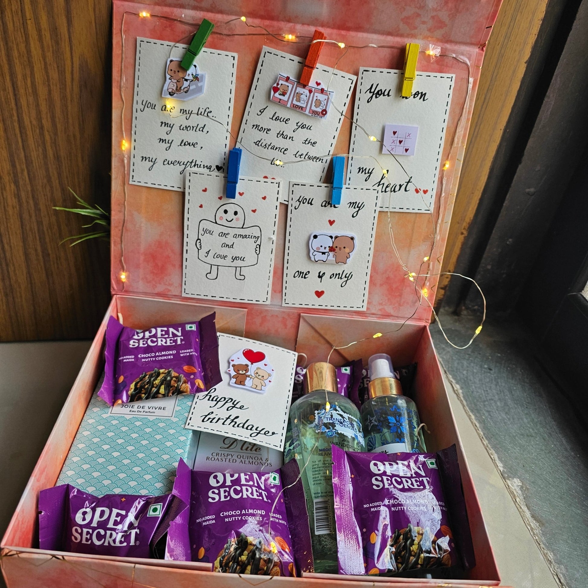 Surprise Birthday Gift Box with Chocolates & Fragrance | Premium Hamper - Ajmer Gift Charm