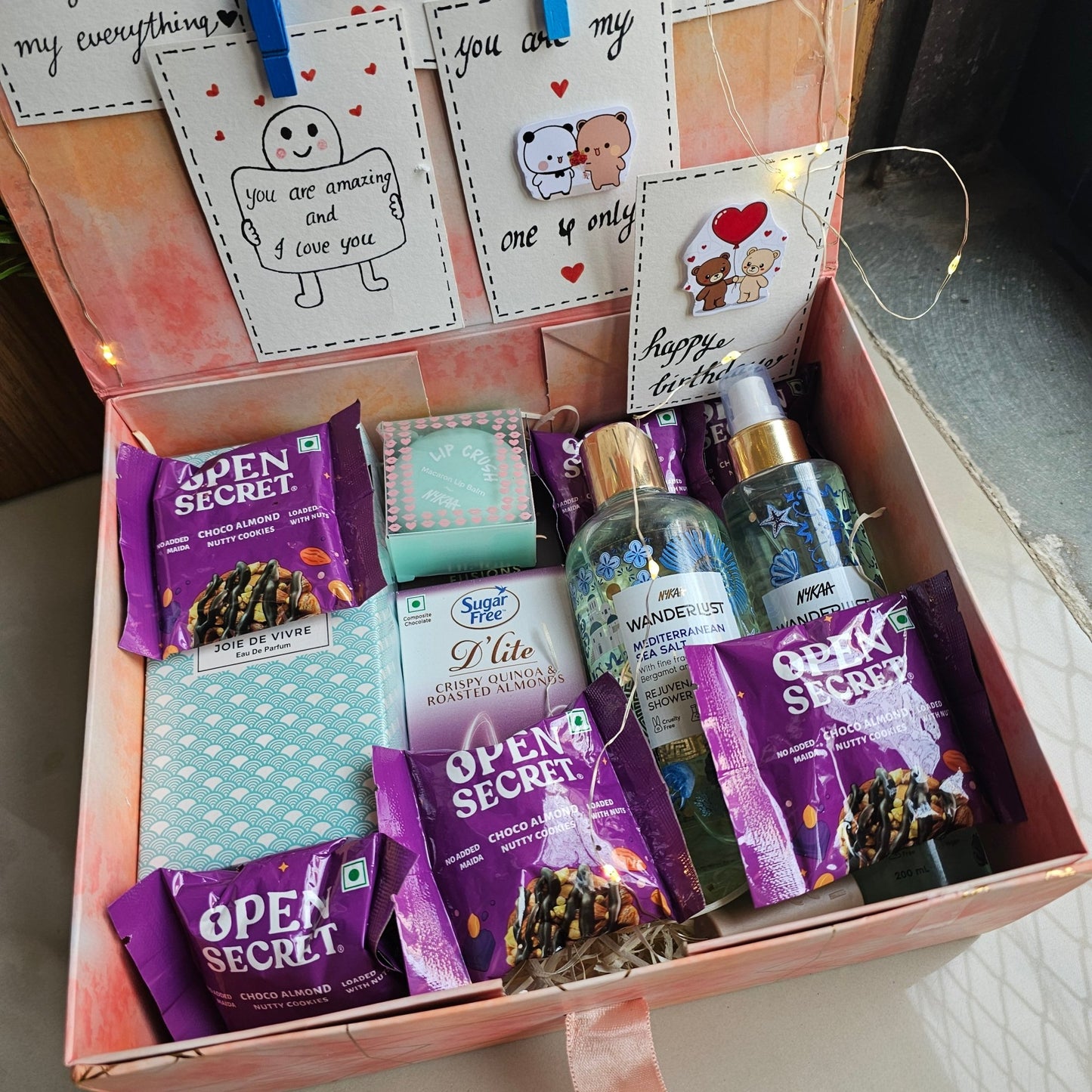 Surprise Birthday Gift Box with Chocolates & Fragrance | Premium Hamper - Ajmer Gift Charm