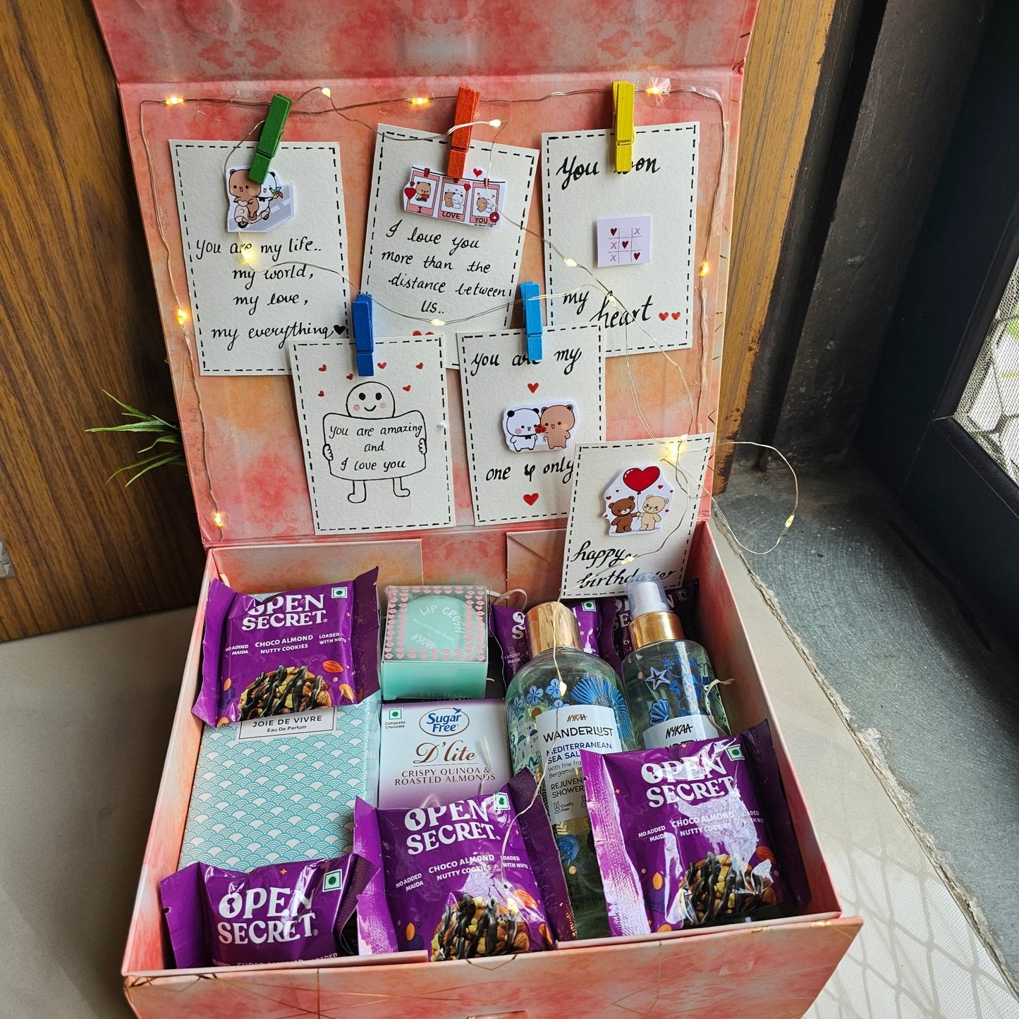 Surprise Birthday Gift Box with Chocolates & Fragrance | Premium Hamper - Ajmer Gift Charm