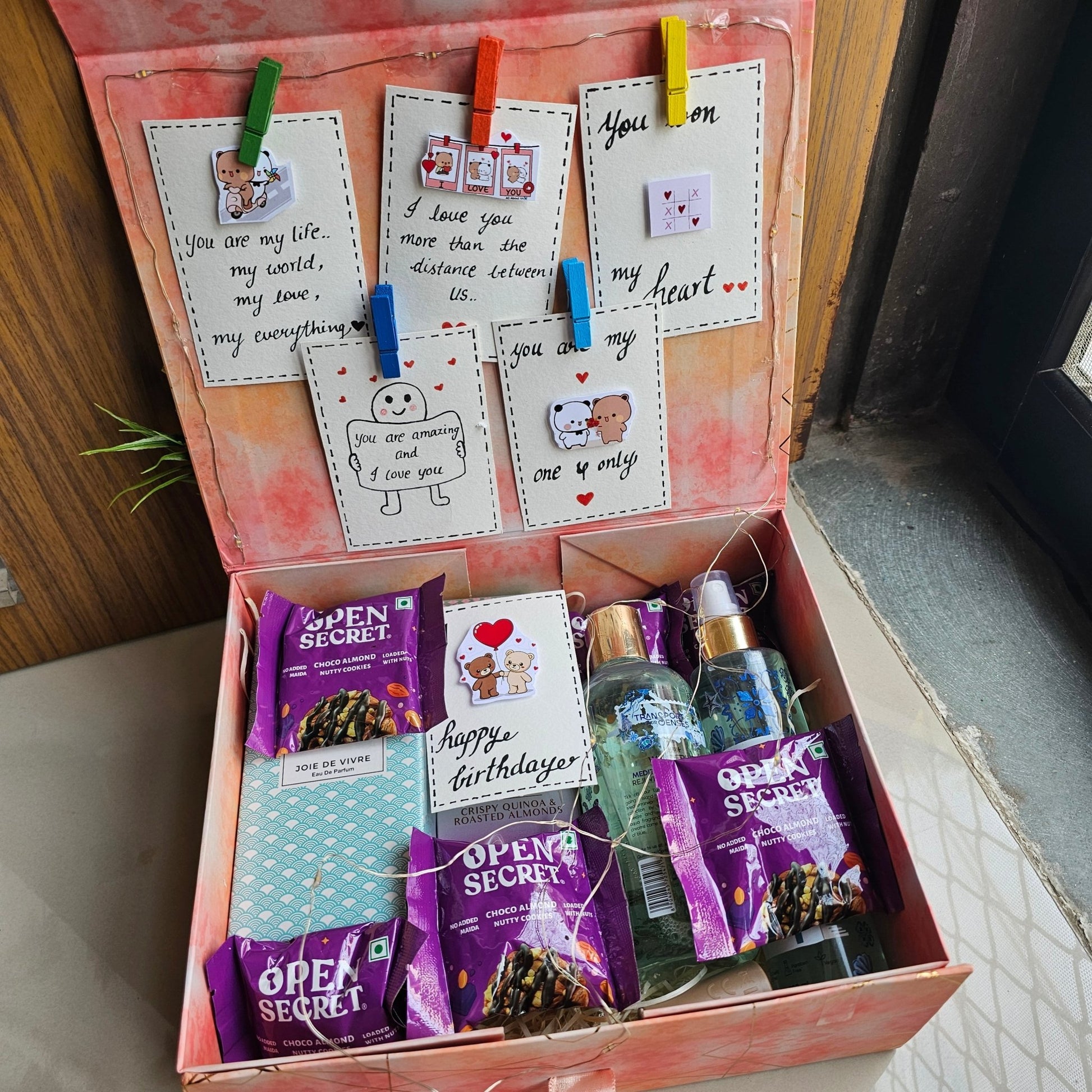 Surprise Birthday Gift Box with Chocolates & Fragrance | Premium Hamper - Ajmer Gift Charm