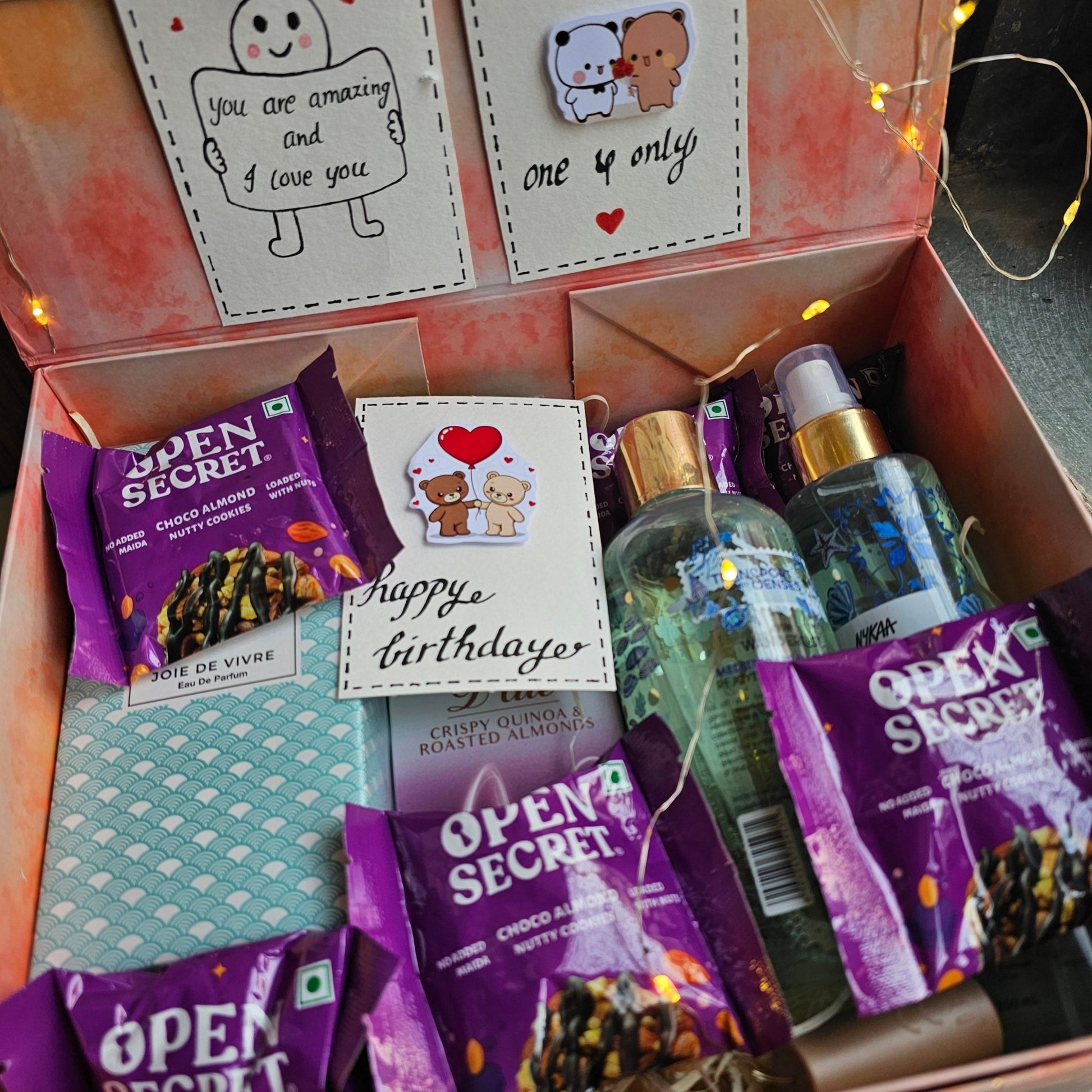 Surprise Birthday Gift Box with Chocolates & Fragrance | Premium Hamper - Ajmer Gift Charm