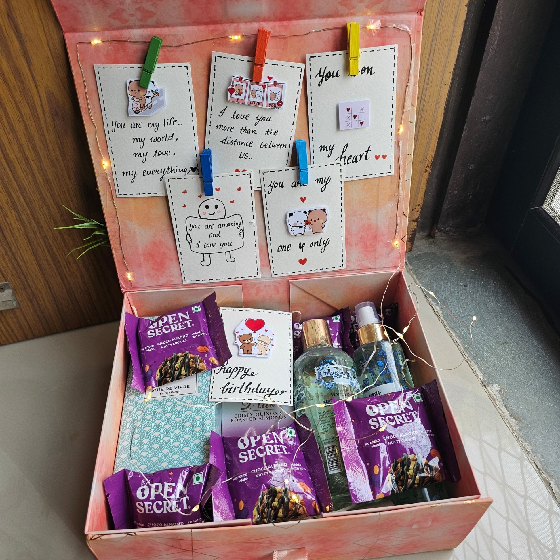 Surprise Birthday Gift Box with Chocolates & Fragrance | Premium Hamper - Ajmer Gift Charm