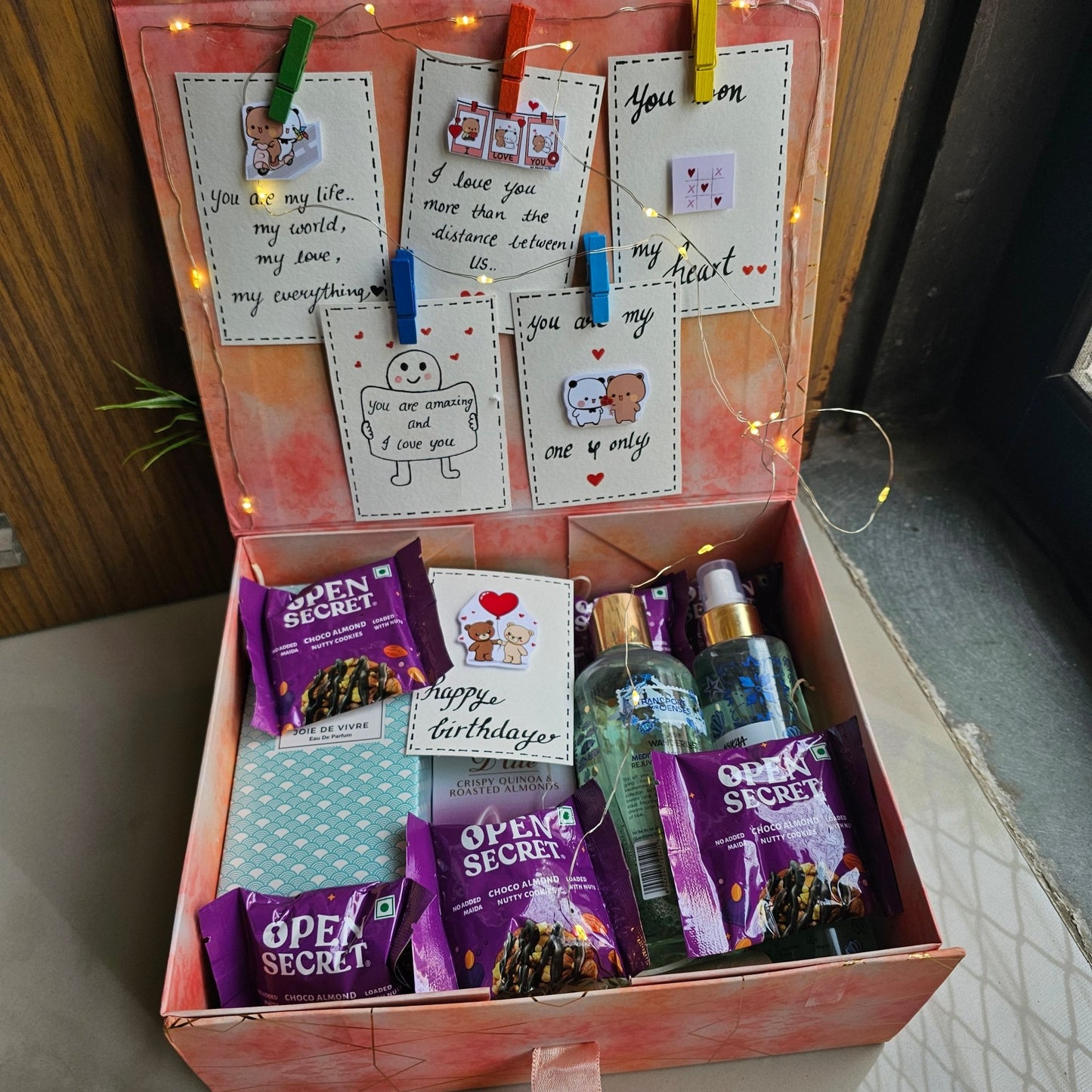 Surprise Birthday Gift Box with Chocolates & Fragrance | Premium Hamper - Ajmer Gift Charm