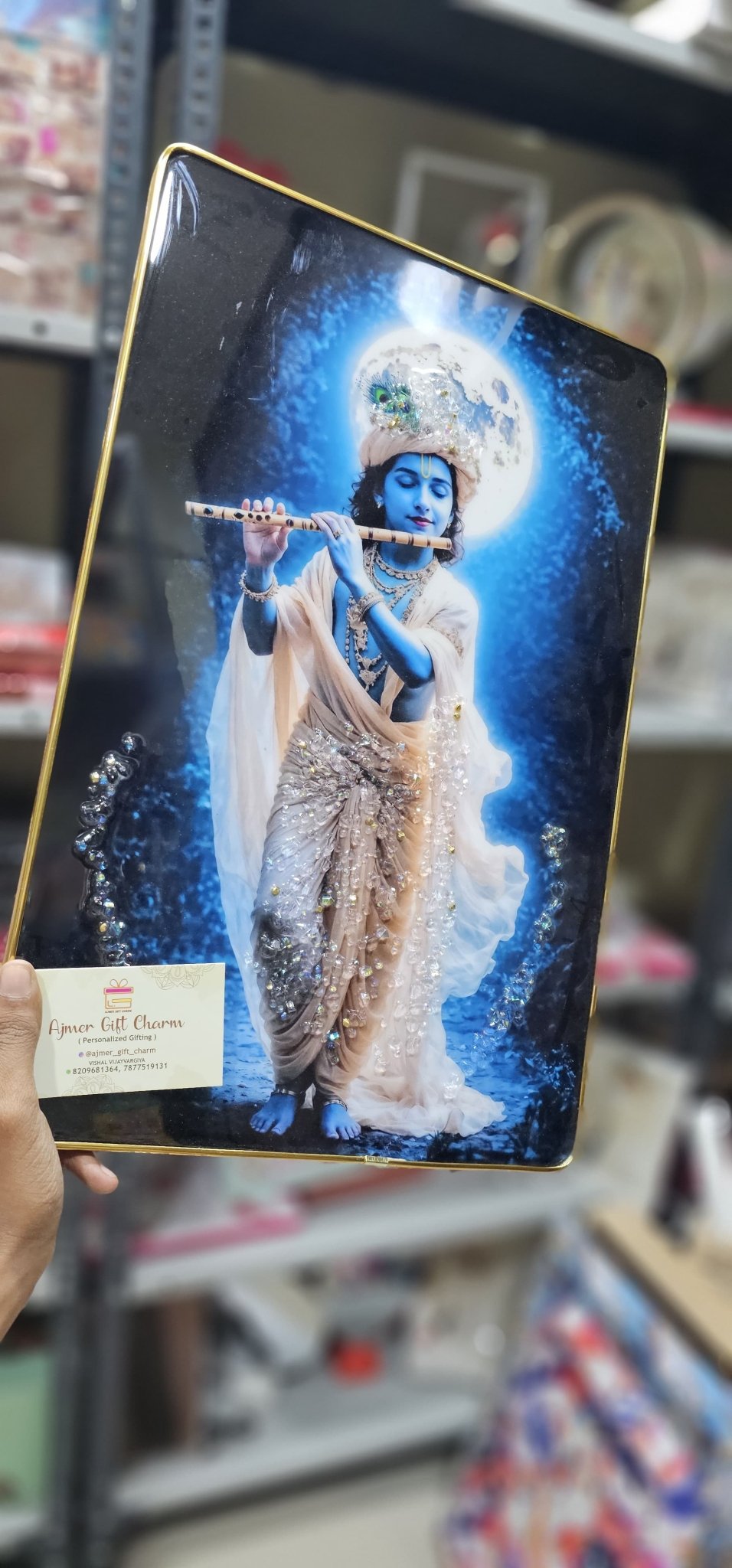 Unbreakable Metal Crystal Frames – Premium Gifting & Home Decor ✨🖼️ - Ajmer Gift Charm